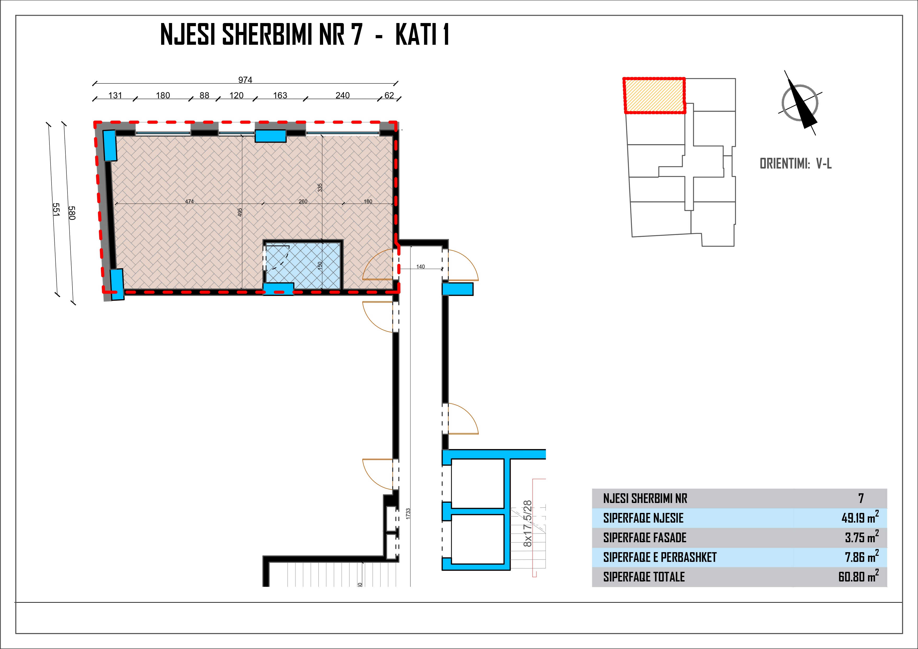 Njësi shërbimi Nr7 - Kati 1