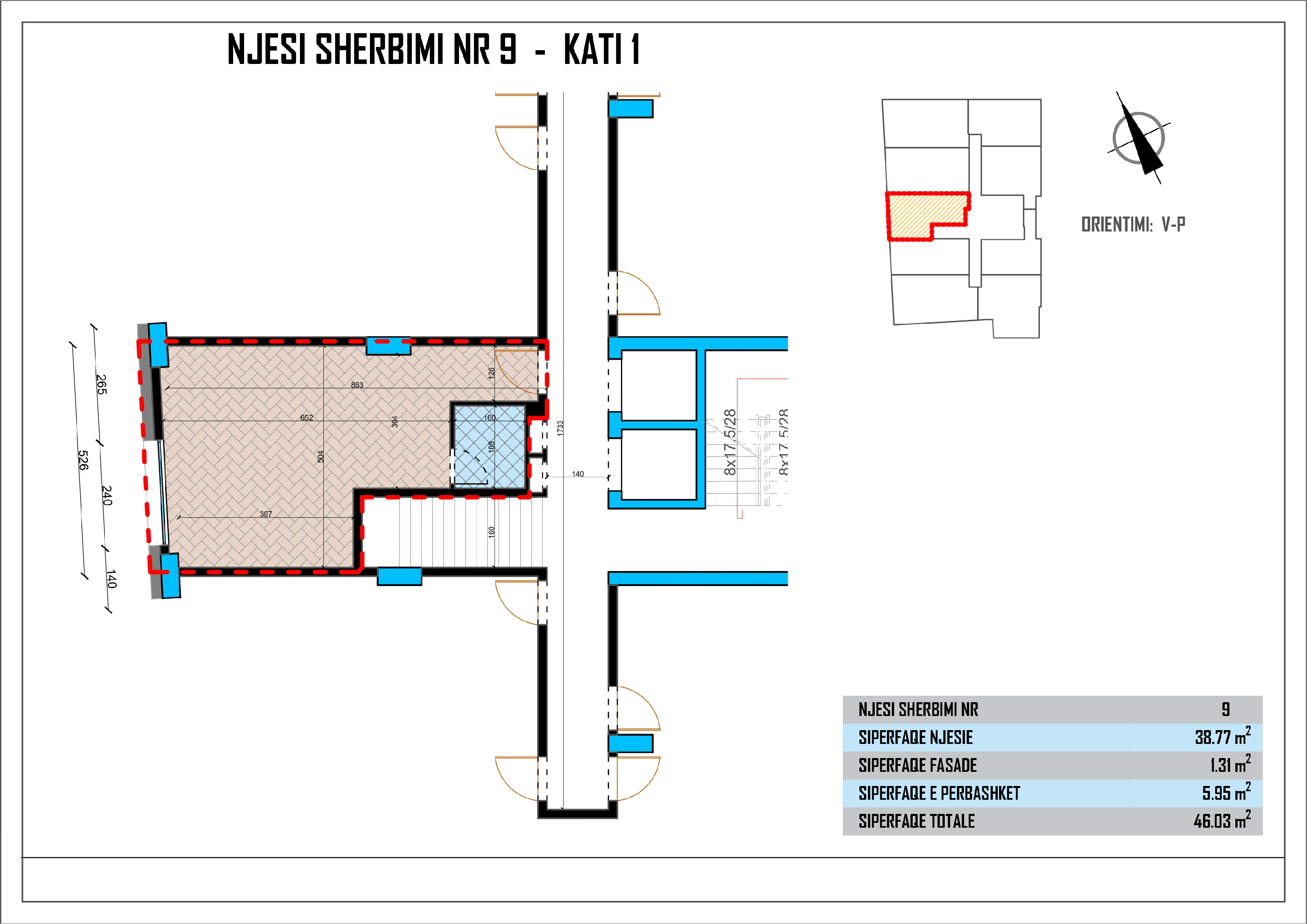 Njësi shërbimi Nr9 - Kati 1