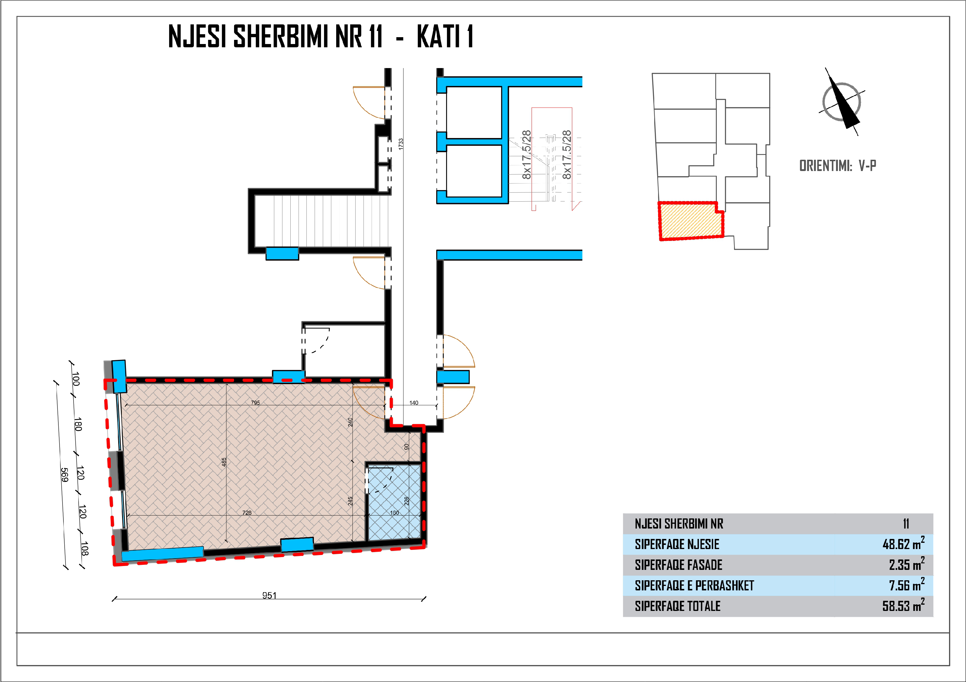 Njësi shërbimi Nr11 - Kati 1