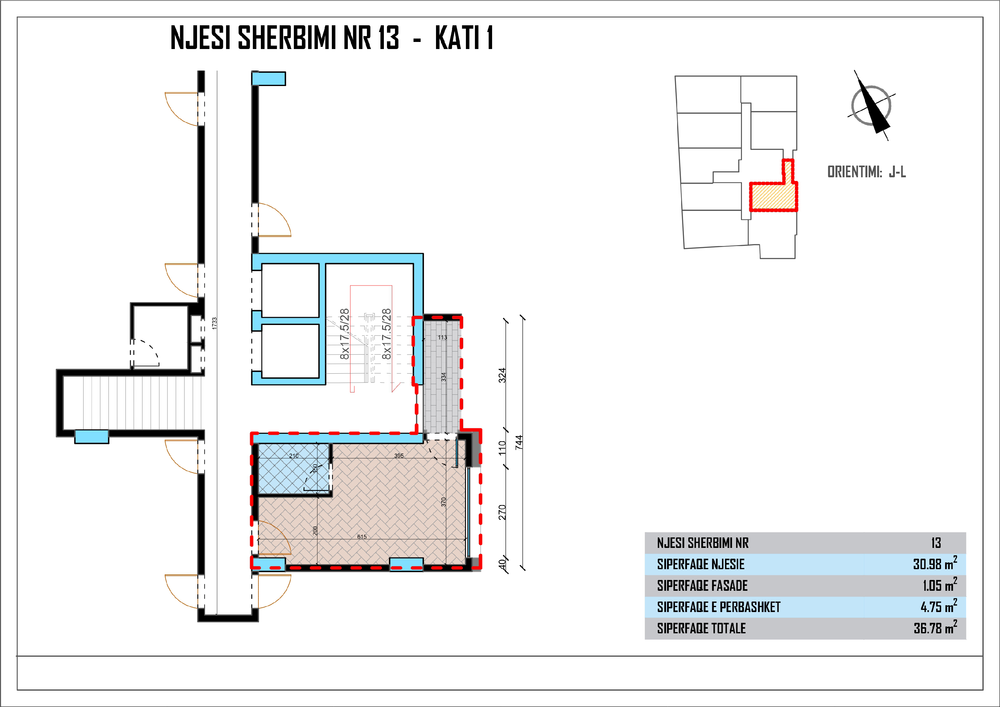 Njësi shërbimi Nr13 - Kati 1